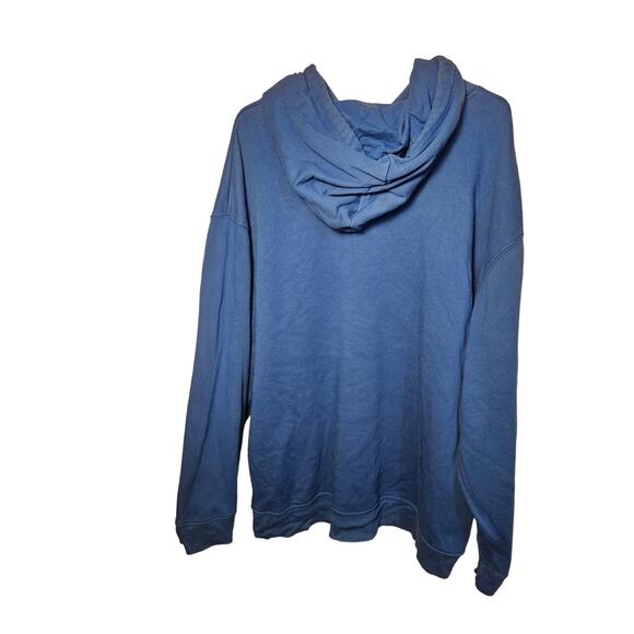Simply for Sports Italia Men's Hoodie Sweatshirt Blue Logo Drawstrings Size XXL - Picture 4 of 7